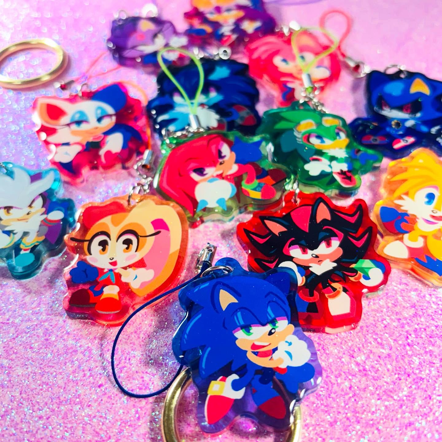 Sonic Keychain